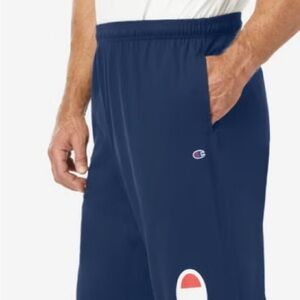 NWT Champion Men's Navy Logo Fleece Joggers
